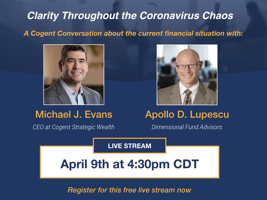 Clarity Throughout the Coronavirus Chaos: Live Stream